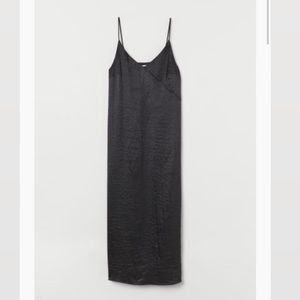 H&M Black Slip Dress